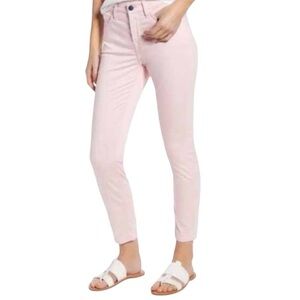 Eileen Fisher Size 8 Light Pink Straight Leg Skinny Jeans – Organic Cotton